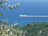 Veerboot passeert Samos